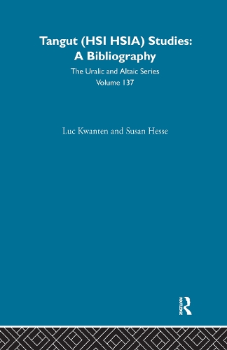 Бумажная книга «Tangut (Hsi Hsia) Studies», авторов Люк Квантен, Сьюзан Хессе - фото №1