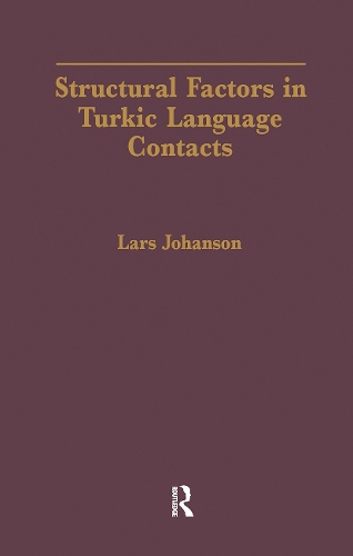 Бумажная книга «Structural Factors in Turkic Language Contacts», автор Ларс Йохансон - фото №1