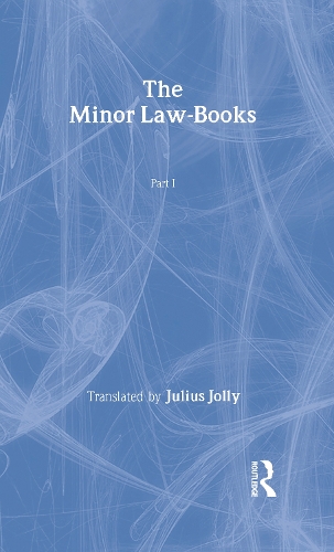 Бумажная книга «The Minor Law Books», автор Ф. Макс Мюллер - фото №1