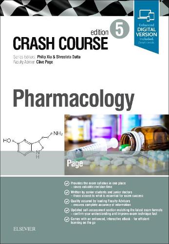 Бумажная книга «Crash Course Pharmacology», автор Кэтрин Пейдж - фото №1