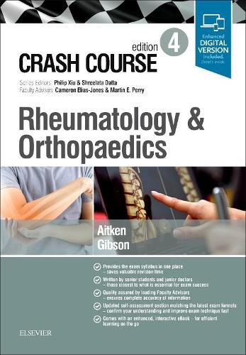Бумажная книга «Crash Course Rheumatology and Orthopaedics», авторов Энтони Гибсон, Марк Эйткен - фото №1