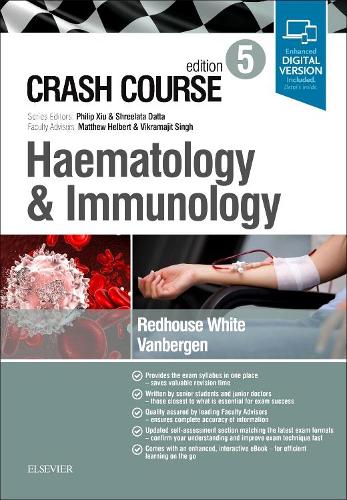 Бумажная книга «Crash Course Haematology and Immunology», авторов Гас Редхаус Уайт, Оливия Ванберген - фото №1