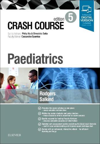 [object Object] «Crash Course Paediatrics», авторов Анна Роджерс, Джессика Салкинд - фото №1
