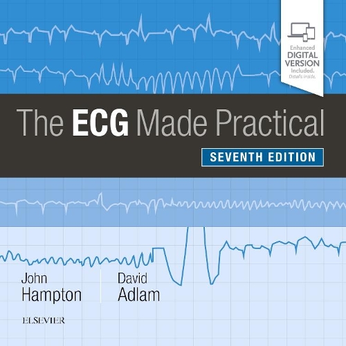 Паперова книга «The ECG Made Practical», авторів Девід Адлам, Джон Гемптон - фото №1