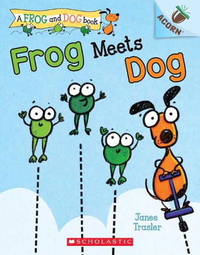 Бумажная книга «Frog Meets Dog», автор Джени Траслер - фото №1