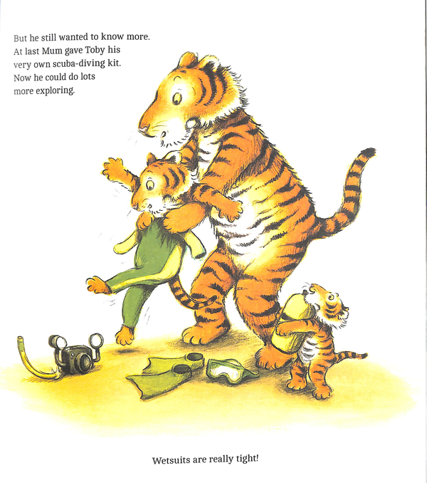 Бумажная книга «Animal Explorers: Toby the Deep-Sea Diver HB», автор Шарон Рентта - фото №1