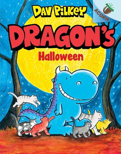 Паперова книга «Dragon's Halloween», автор Дав Пілкі - фото №1