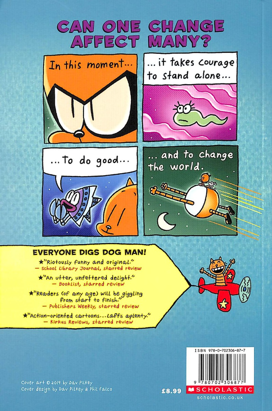 Бумажная книга «Dog Man 8. Fetch-22», автор Дэв Пилки - фото №1
