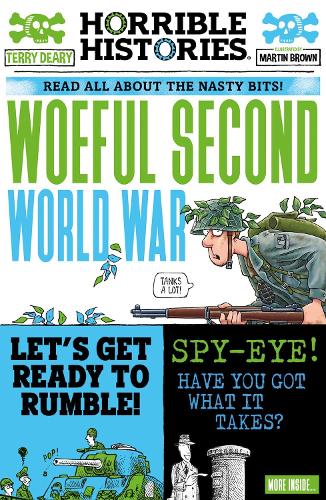 Бумажная книга «Woeful Second World War», автор Терри Дири - фото №1