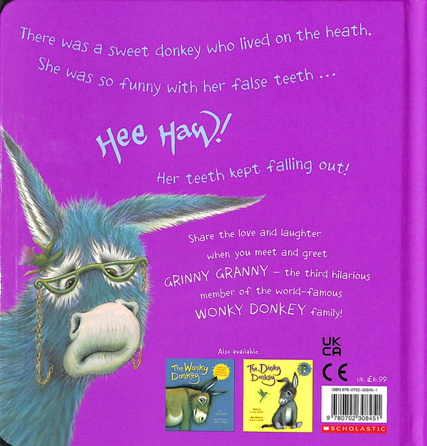 Бумажная книга «The Grinny Granny Donkey», автор Крейг Смит - фото №1