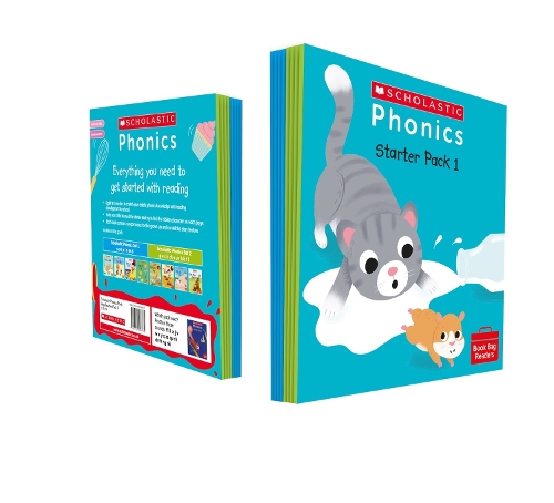 Бумажная книга «Phonics Book Bag Readers: Starter Pack 1», авторов Кэтрин Бейкер, Шарлотта Рэйби - фото №1
