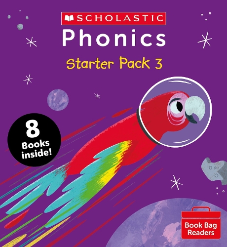 Паперова книга «Phonics Book Bag Readers: Starter Pack 3», авторів Бекка Хеддл, Шарлотта Рейбі - фото №1