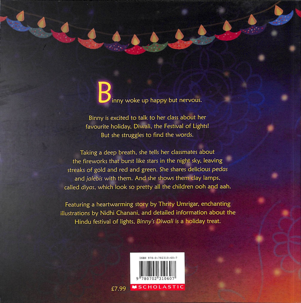 Бумажная книга «Binny's Diwali», автор Трити Умригар - фото №1