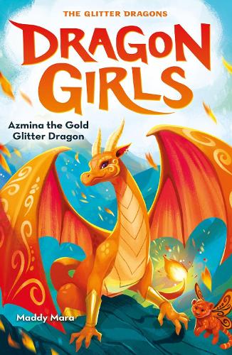 Бумажная книга «Azmina the Gold Glitter Dragon», автор Мэдди Мара - фото №1