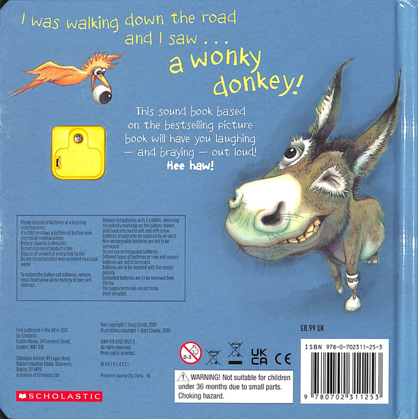 Бумажная книга «The Wonky Donkey. Sound Book», автор Крейг Смит - фото №1