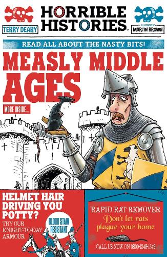 Бумажная книга «Measly Middle Ages», автор Терри Дири - фото №1