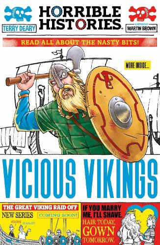 Бумажная книга «Vicious Vikings», автор Терри Дири - фото №1