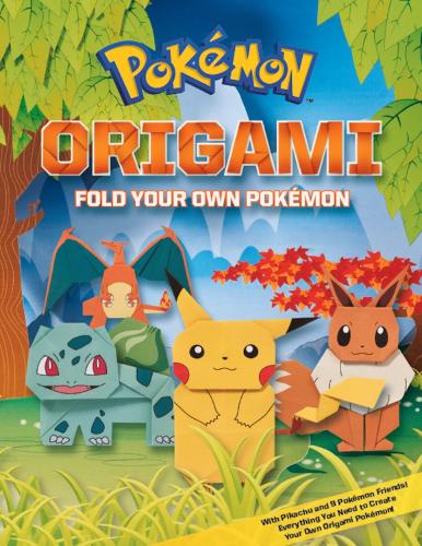 Паперова книга «Pokemon Origami: Fold Your Own Pokemon», автор Схоластик - фото №1
