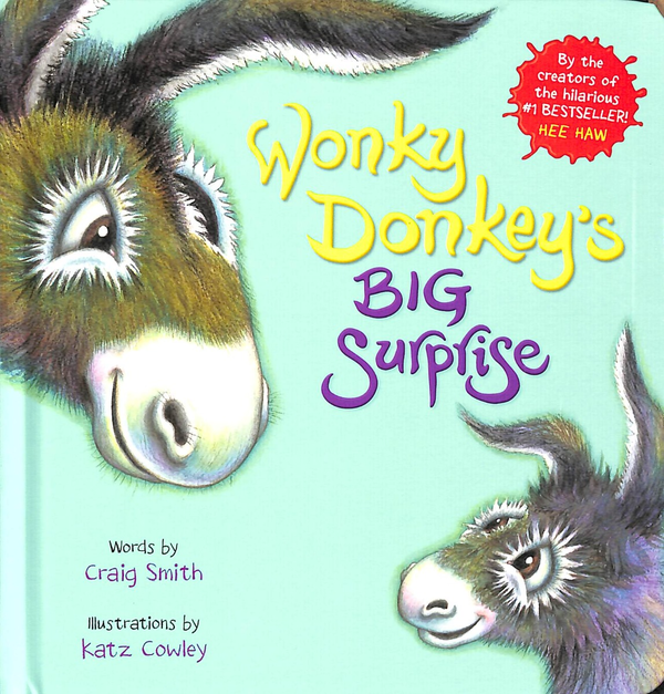 Бумажная книга «Wonky Donkey's Big Surprise», автор Крейг Смит - фото №1