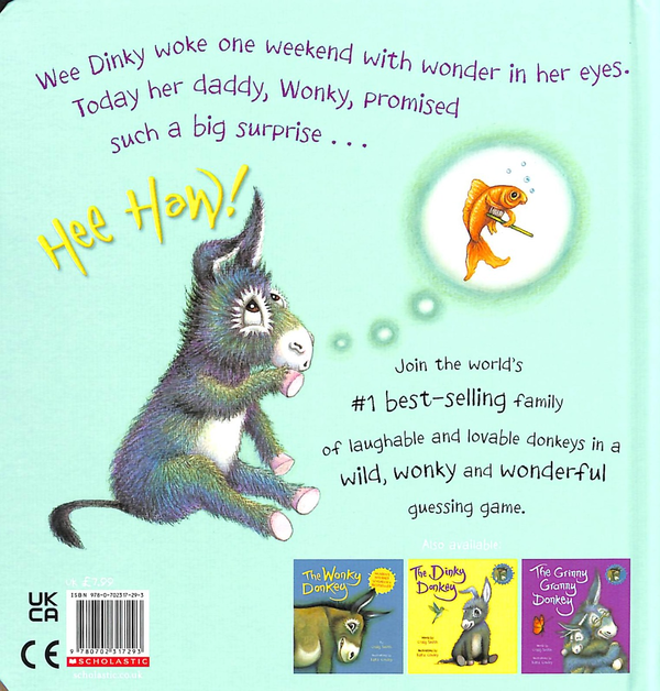 Бумажная книга «Wonky Donkey's Big Surprise», автор Крейг Смит - фото №1