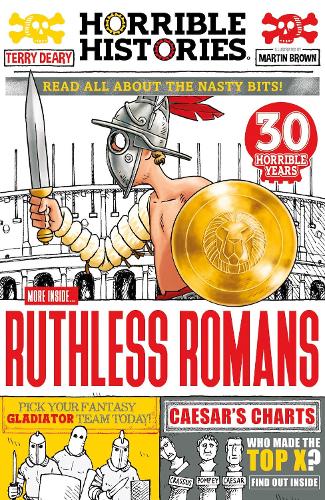 Паперова книга «Ruthless Romans (newspaper edition)», автор Террі Дірі - фото №1
