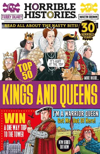Бумажная книга «Top 50 Kings and Queens», автор Терри Дири - фото №1
