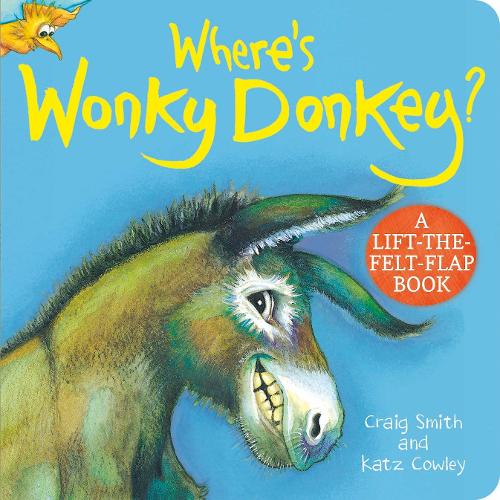 Бумажная книга «Where's Wonky Donkey? Felt Flaps», автор Крейг Смит - фото №1