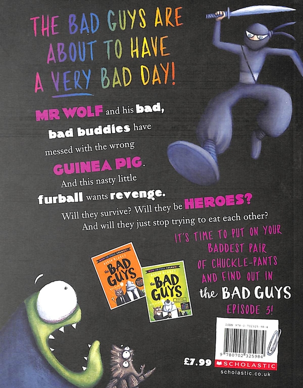 Бумажная книга «The Bad Guys 3. Colour Edition: The Furball Strikes Back», автор Аарон Блейби - фото №1