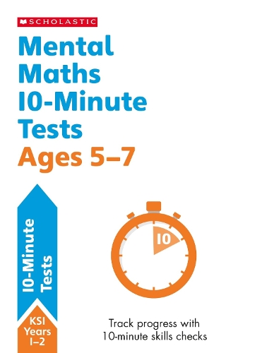 Бумажная книга «Mental Maths 10-Minute Tests Ages 5-7», автор Пол Холлин - фото №1