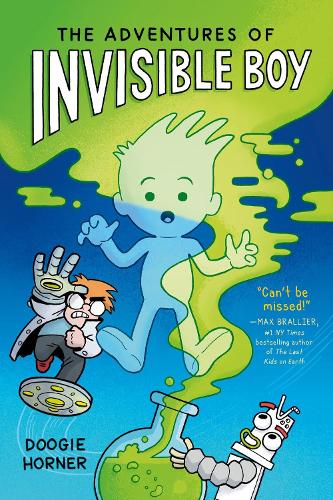 Паперова книга «The Adventures of Invisible Boy», автор Дуґі Хорнер - фото №1