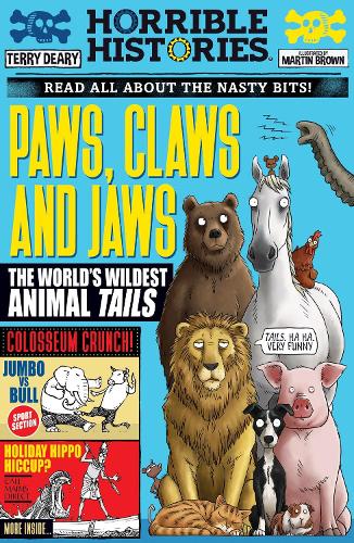 Паперова книга «Paws, Claws and Jaws: The World's Wildest Animal Tails» - фото №1