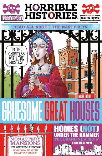 Бумажная книга «Gruesome Great Houses», автор Терри Дири - фото №1