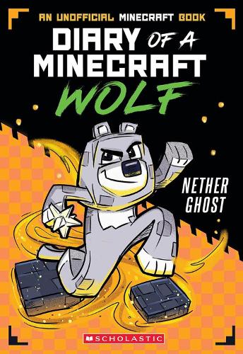 Паперова книга «Minecraft Wolf Diaries #3 Nether Ghost», автор Вінстон Вульф - фото №1