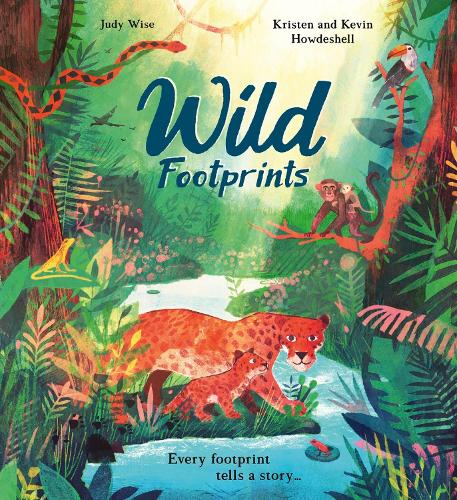 Паперова книга «Wild Footprints», автор Джуді Вайз - фото №1