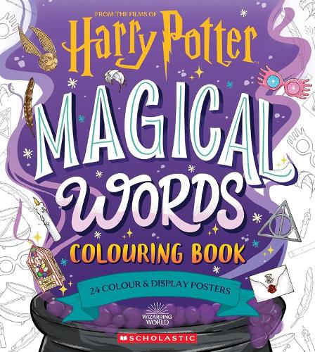 Бумажная книга «Magical Words Colouring Book», автор Вайолет Тобакко - фото №1