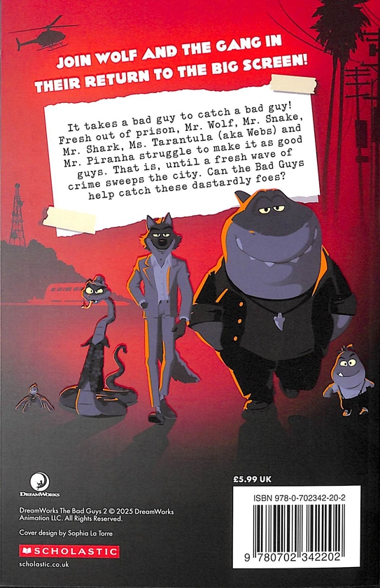 Бумажная книга «Bad Guys Movie 2. Junior Novel», автор Кейт Ховард - фото №1