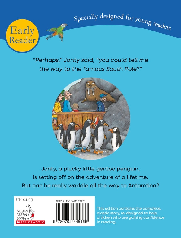 Паперова книга «Jonty Gentoo Early Reader», автор Джулія Дональдсон - фото №1