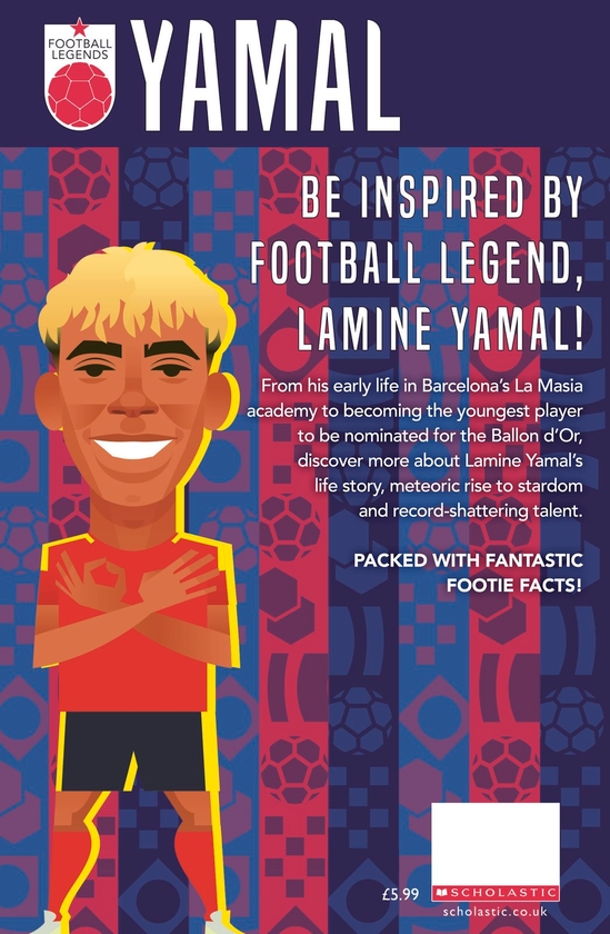 Паперова книга «Lamine Yamal (Football Legends #16)», автор Бен Лервілл - фото №1