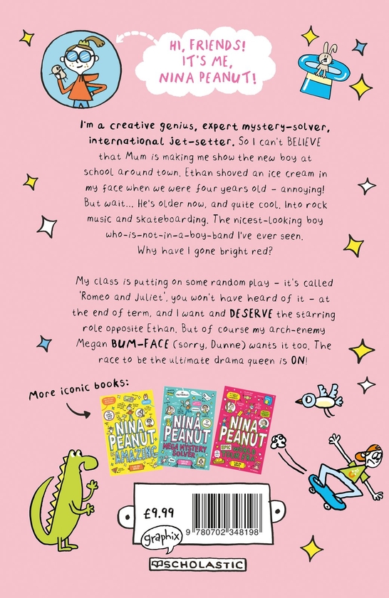 Бумажная книга «Nina Peanut: Major Drama Alert (Book 4)», автор Сара Боуи - фото №1