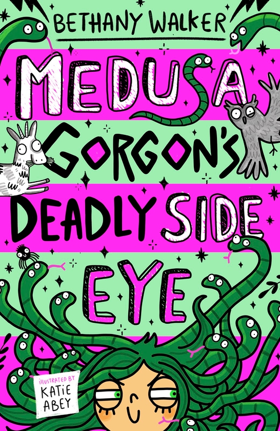 Паперова книга «Medusa Gorgon's Deadly Side-Eye (Medusa Gorgon book 2)», автор Бетані Вокер - фото №1