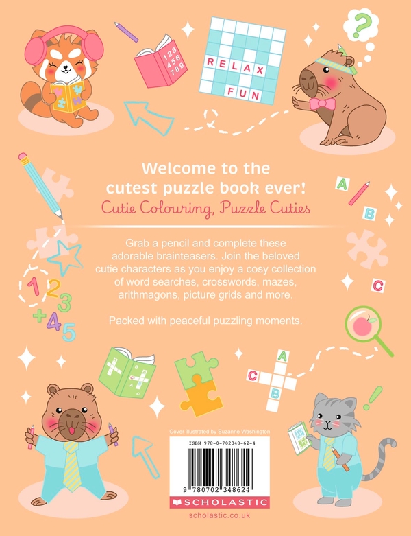 Бумажная книга «Puzzle Cuties Activity PB», автор Схоластик - фото №1