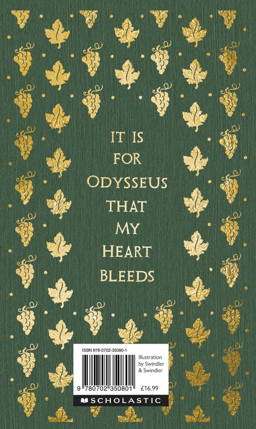 Бумажная книга «The Odyssey - a deluxe foiled special edition of Homer's legendary epic tale about heroes, gods, and», автор Гомер - фото №1