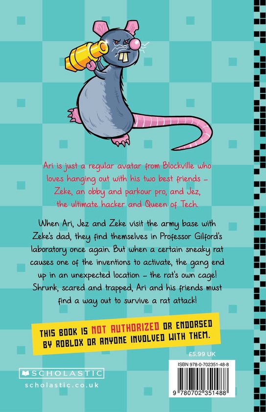 Паперова книга «Rat Attack», автор Арі Аватар - фото №1