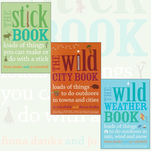 Бумажная книга «The Stick, Weather, City Things To Do Books Collection By Fiona Danks. (The Stick Book, The Wild Weather Book and The Wild City Book)», авторов Фиона Дэнкс, Джо Скофилд - фото №1