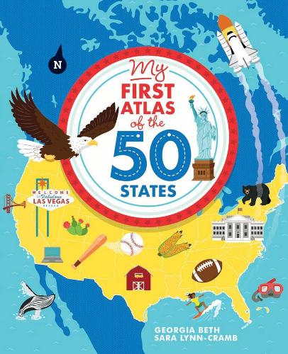 Бумажная книга «My First Atlas of the 50 States», автор Джорджия Бет - фото №1