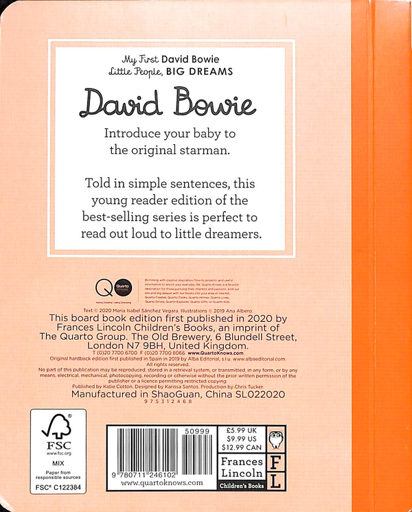 Бумажная книга «David Bowie», автор Мария Исабель Санчес Вегара - фото №1