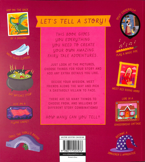 Паперова книга «Let's Tell a Story. Fairy Tale Adventure», автор Лілі Мюррей - фото №1