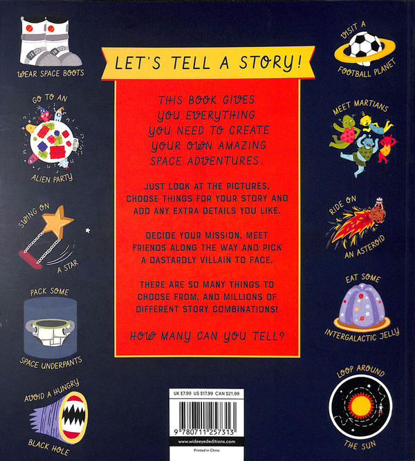 Паперова книга «Let's Tell a Story. Space Adventure», автор Лілі Мюррей - фото №1