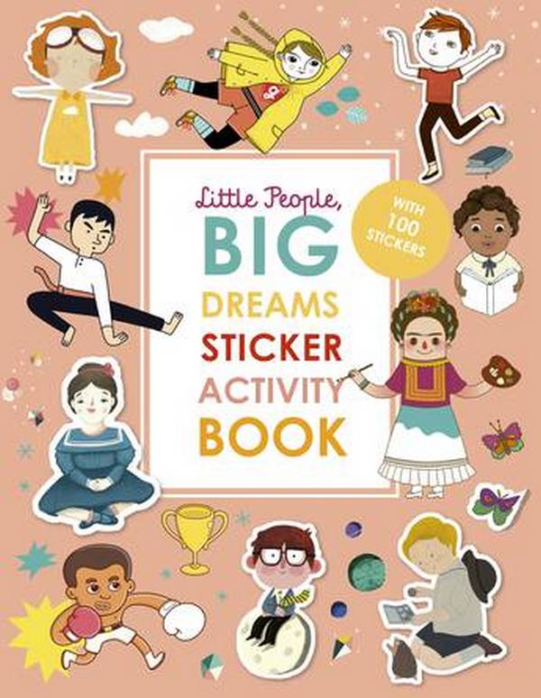 Бумажная книга «Little People, BIG DREAMS Sticker Activity Book», автор Мария Исабель Санчес Вегара - фото №1