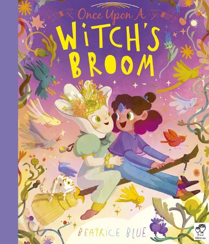 Паперова книга «Once Upon a Witch's Broom», автор Беатріс Блу - фото №1